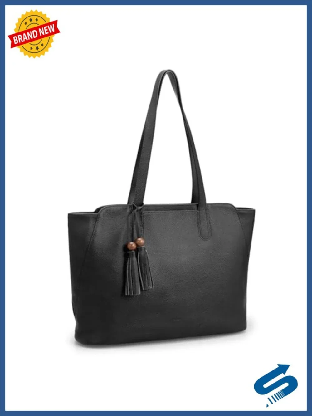 Genuine Leather Tote Bag for Women Work Large Tote Handbags Shoulder Satchel